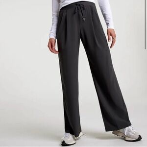 CALIA Truelight Wide Leg Pants Size XL Black Stretch High Rise Lightweight